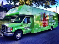 Tropicana full vehicle wrap